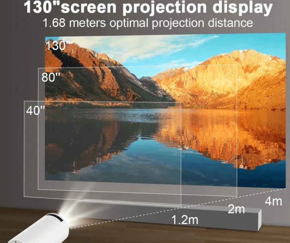 Mini Proyector Portátil 4k Android 11.0
