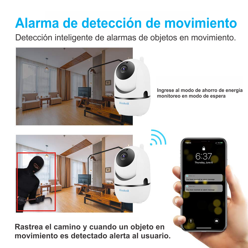 📷Cámara de vigilancia con Wifi 1080P  - APP Del Brinde