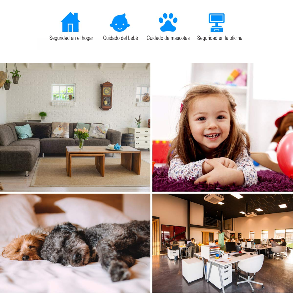 📷Cámara de vigilancia con Wifi 1080P  - APP Del Brinde
