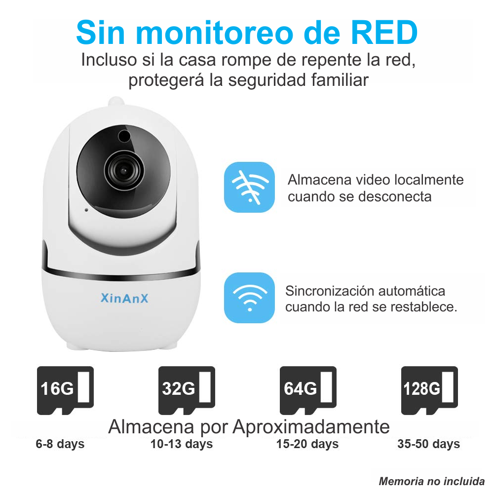 📷Cámara de vigilancia con Wifi 1080P  - APP Del Brinde