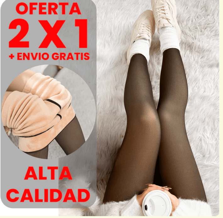 2 X 1 THERMA PantyMedias Térmicas Veladas - ALTA CALIDAD - ORIGINALES