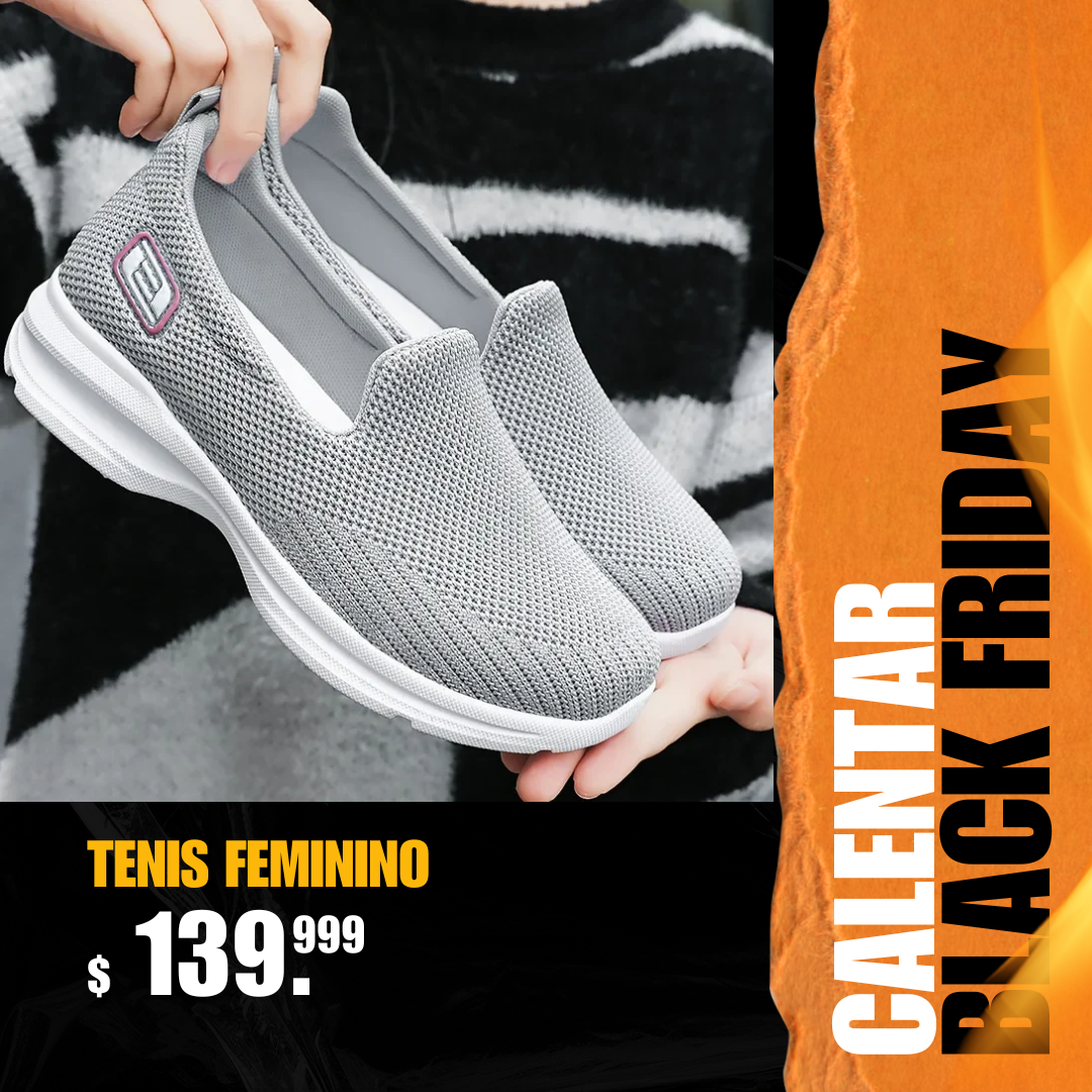 Tenis Comfort Livianos Sin Cordones Ortopédico Dama 👟 Envio grátis